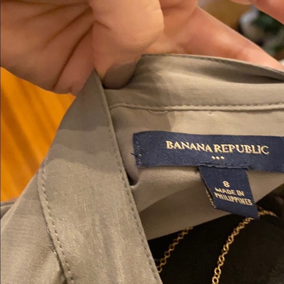 Banana Republic Khaki Dress with Pockets - Picture 5 of 6